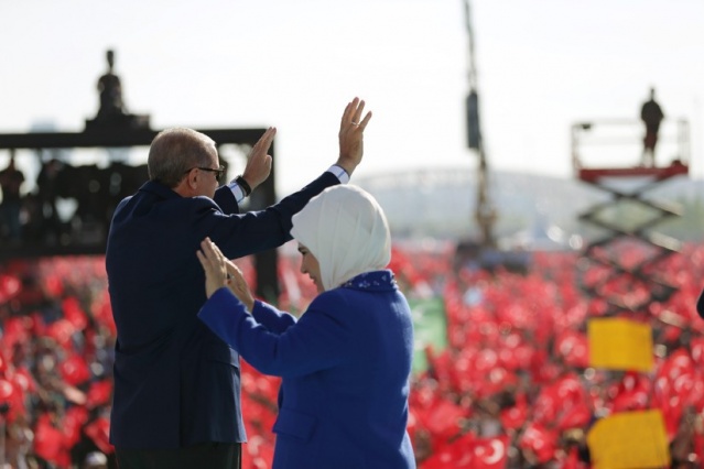 Yenikapı miting alanında Fetih Şölen