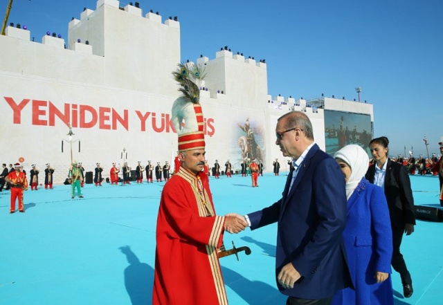 Yenikapı miting alanında Fetih Şölen