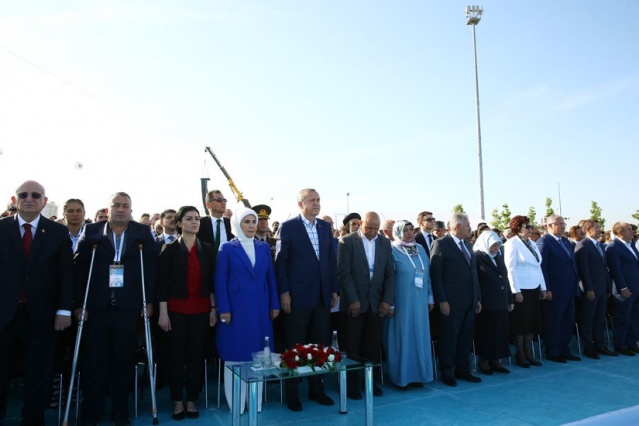 Yenikapı miting alanında Fetih Şölen