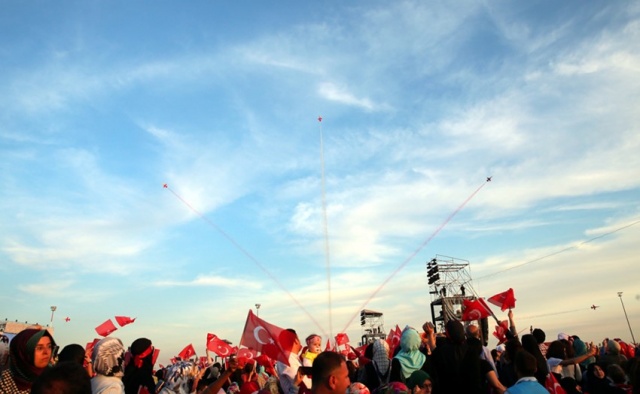 Yenikapı miting alanında Fetih Şölen