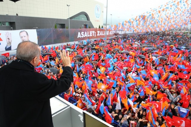 AK-Parti Samsun'da 6. olağan il kongresinden Kareler