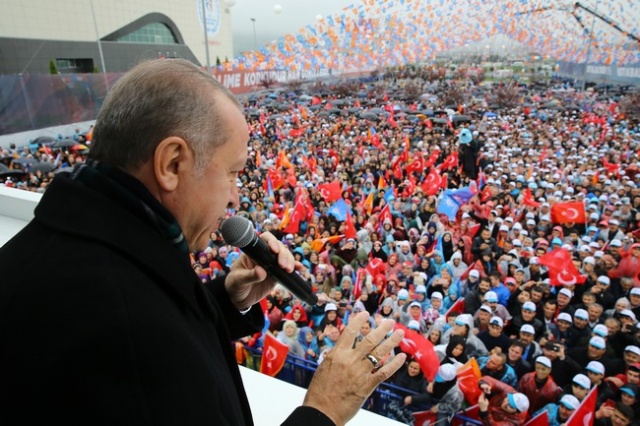 AK-Parti Samsun'da 6. olağan il kongresinden Kareler