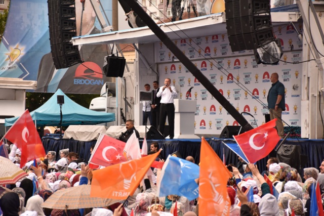 Cumhurbaşkanı Erdoğan Samsun'da miting yaptı