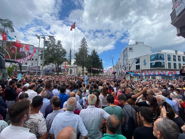 Merak Akşener Samsun'da