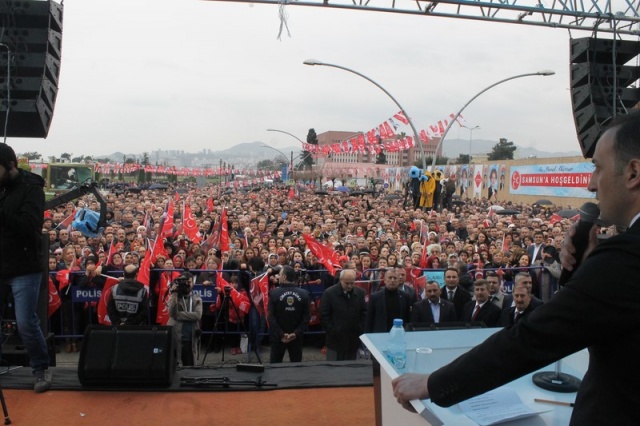 Meral Akşener Samsun Mitinginden Kareler