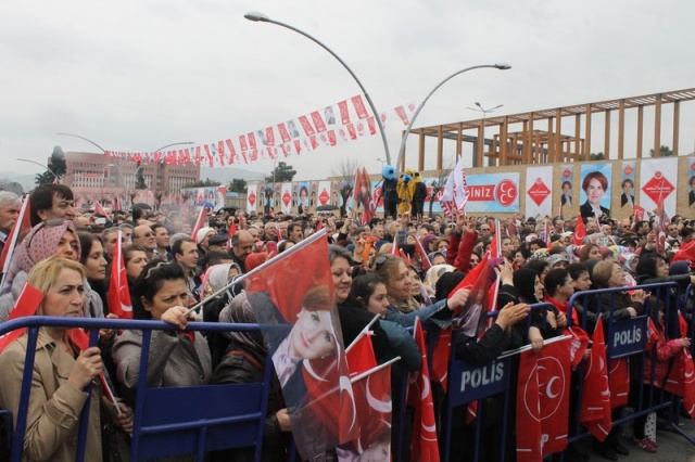 Meral Akşener Samsun Mitinginden Kareler