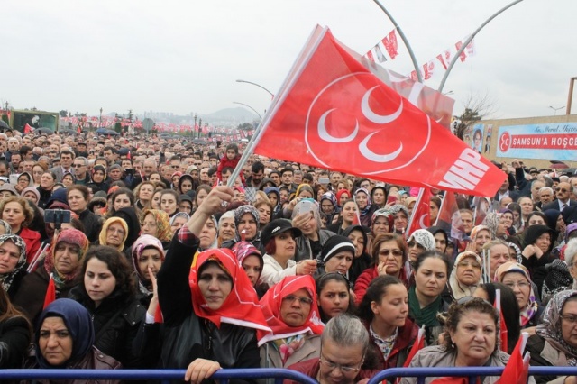 Meral Akşener Samsun Mitinginden Kareler