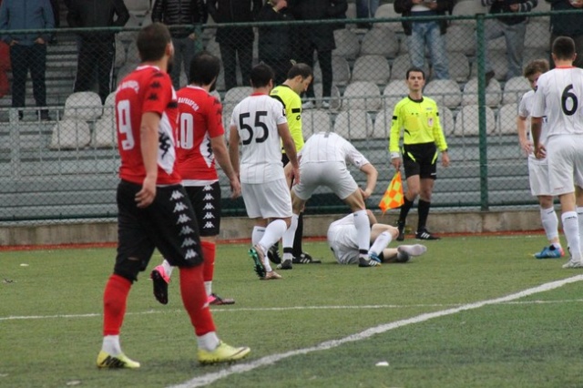 Bafra Spor 19 mayıs Belediyespor maçından kareler.