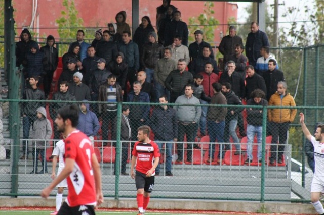 Bafra Spor 19 mayıs Belediyespor maçından kareler.