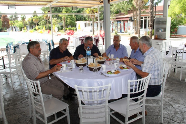 Çamaş Muhtarlarla Kahvaltıda buluştu