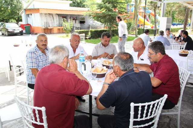 Çamaş Muhtarlarla Kahvaltıda buluştu