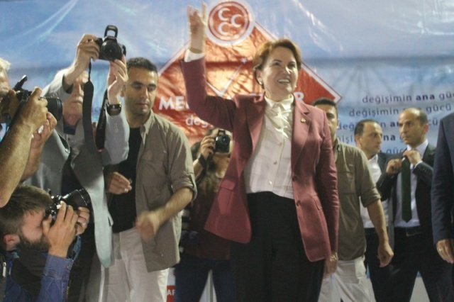 Meral Alşener Bafra`da