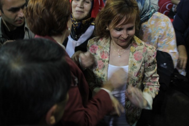 Meral Alşener Bafra`da