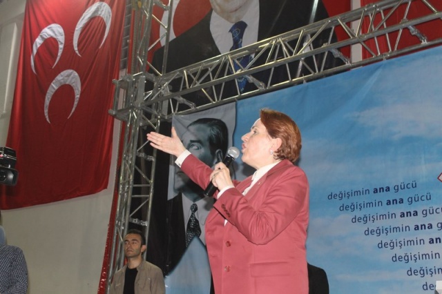 Meral Alşener Bafra`da