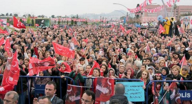 Meral Akşener Samsun Mitinginden Kareler