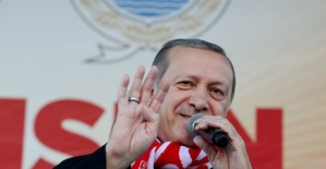 Cumhurbaşkanı Erdoğan Samsun`da