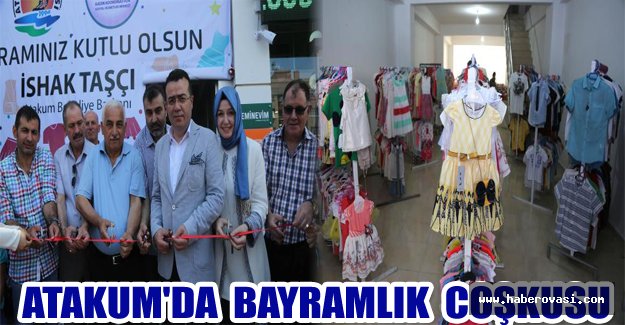 Atakum'da bayramlık coşkusu