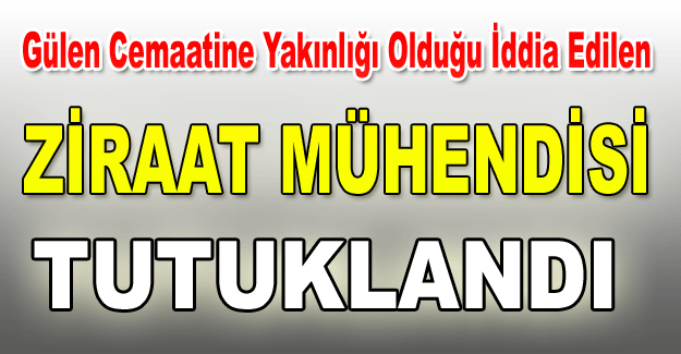 Bafra'da Ziraat Mühendisi Tutuklandı