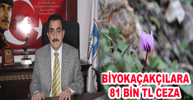 Biyokaçakçılara 81 bin TL ceza