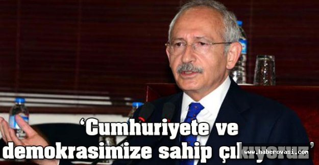 Kılıçdaroğlu'ndan açıklama