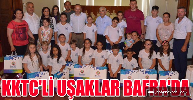 KKTC'Lİ UŞAKLAR BAFRA'DA