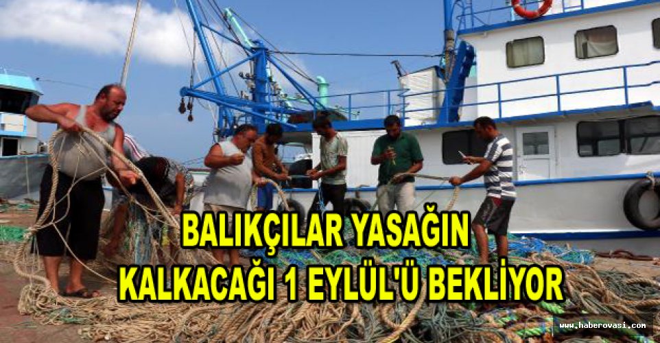 Balıkçılar yasağın kalkacağı 1 Eylül'ü bekliyor