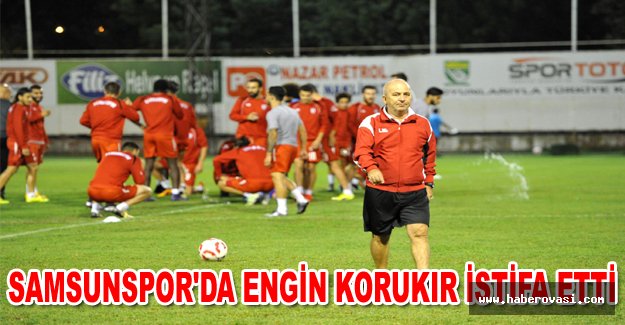 Samsunspor'da ŞOK  istifa