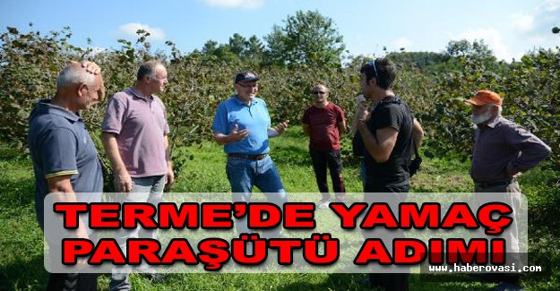 Terme’de yamaç paraşütü adımı