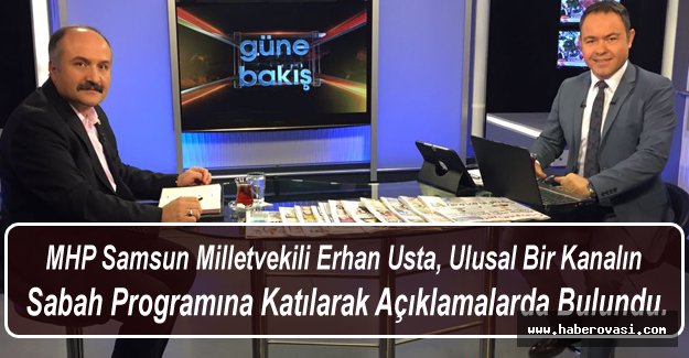 Vekil Erhan Usta Açıklamada bulundu..