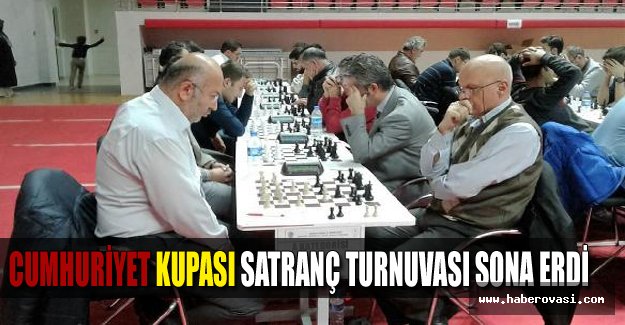 Cumhuriyet Kupası Satranç Turnuvası sona erdi