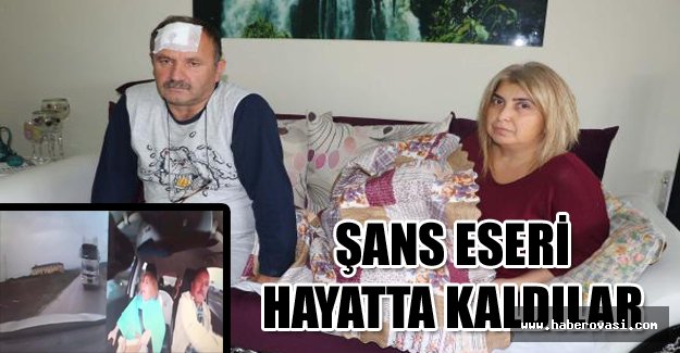 Şans eseri hayatta kaldılar