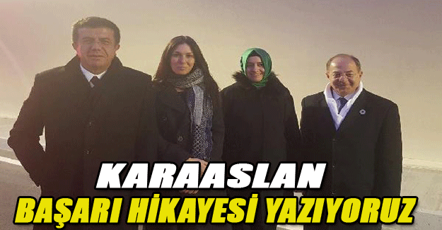 Çiğdem Karaaslan : Başarı hikayesi yazıyoruz