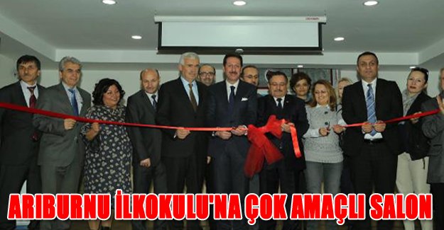 Arıburnu İlkokulu'na çok amaçlı salon