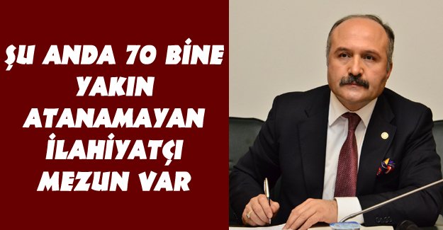 Usta; ilahiyatçıların sorunları ne olacak