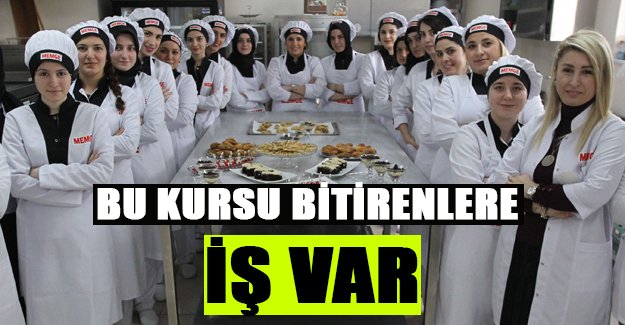 Bu kursu bitirenlere iş var