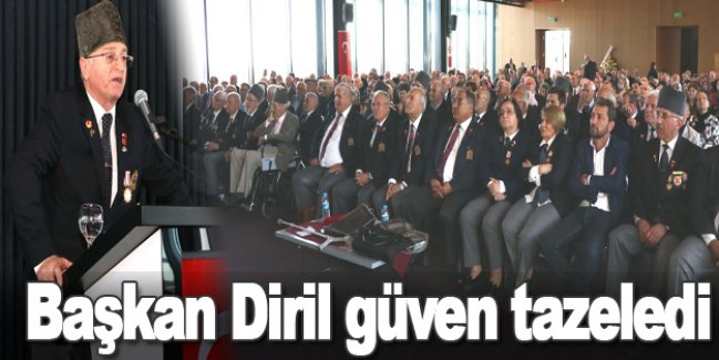 Başkan Diril güven tazeledi