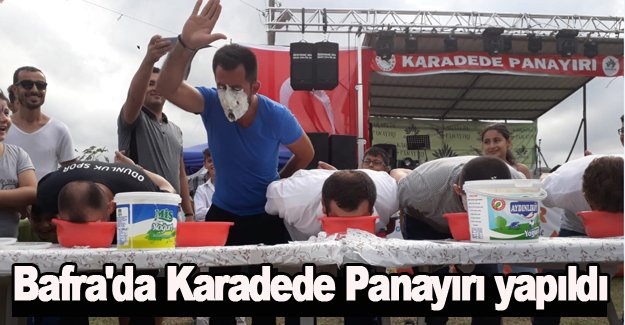 Bafra'da Karadede Panayırı yapıldı