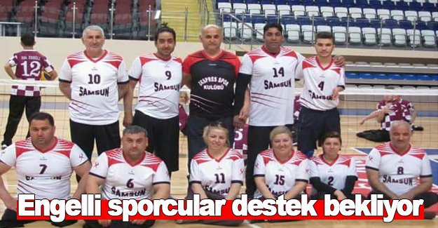 Engelli voleybolcular ligde kalabilmek için destek bekliyor