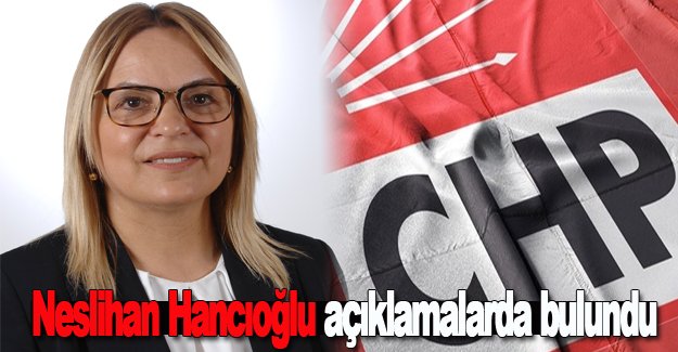 Hancıoğlu açıklamalarda bulundu