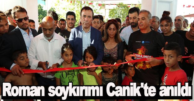 Roman soykırımı Canik'te anıldı