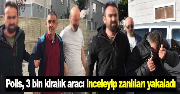 Samsun'da Emniyet güçlerinden müthiş takip