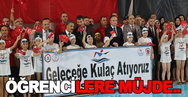 Samsun'da Öğrencilere müjde