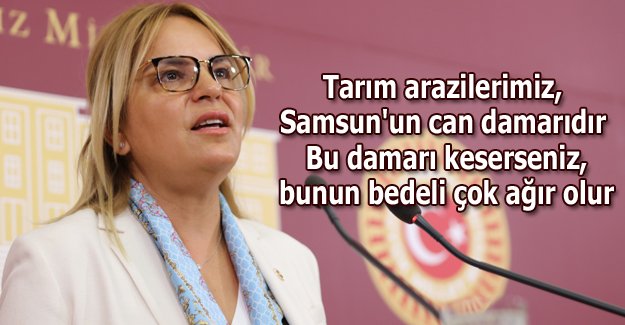 TARIM ARAZİLERİ, SAMSUN'UN CAN DAMARIDIR