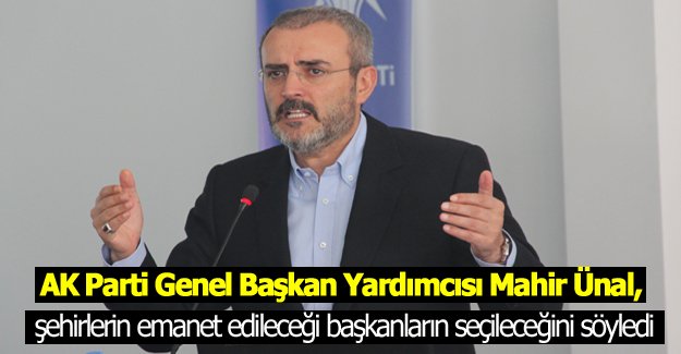 Ak Parti Genel Başkan Yardımcısı Ünal Samsun'da