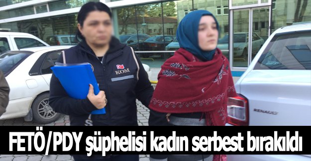 Samsun'da teslim olan FETÖ/PDY zanlısı serbest bırakıldı