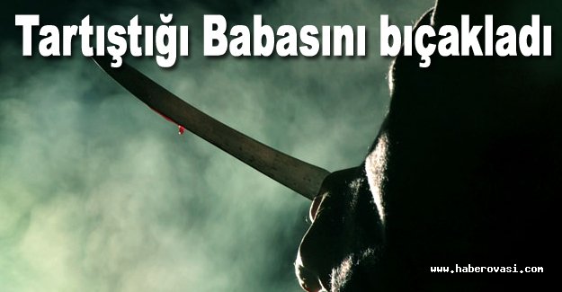 Samsun'da Tartıştığı Babasını bıçakladı