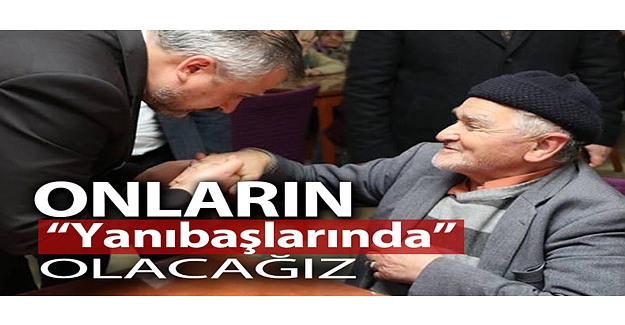 Hamit Kılıç, 75.Yıl Bafra Huzurevi'ni ziyaret etti. 