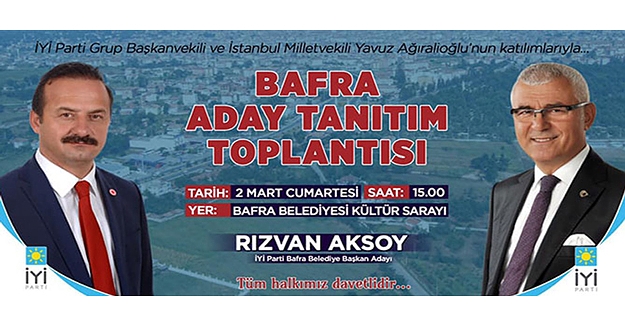 İYİ Parti Aday Toplantısına Davet