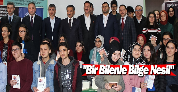 Samsun'da "Bir Bilenle Bilge Nesil" projesi düzenlendi