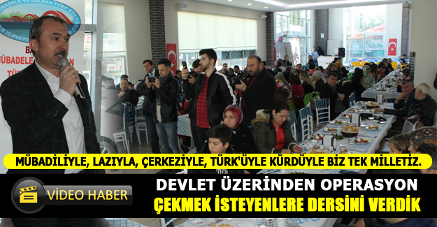 Vekil Kırcalı Mübadillerle buluştu.